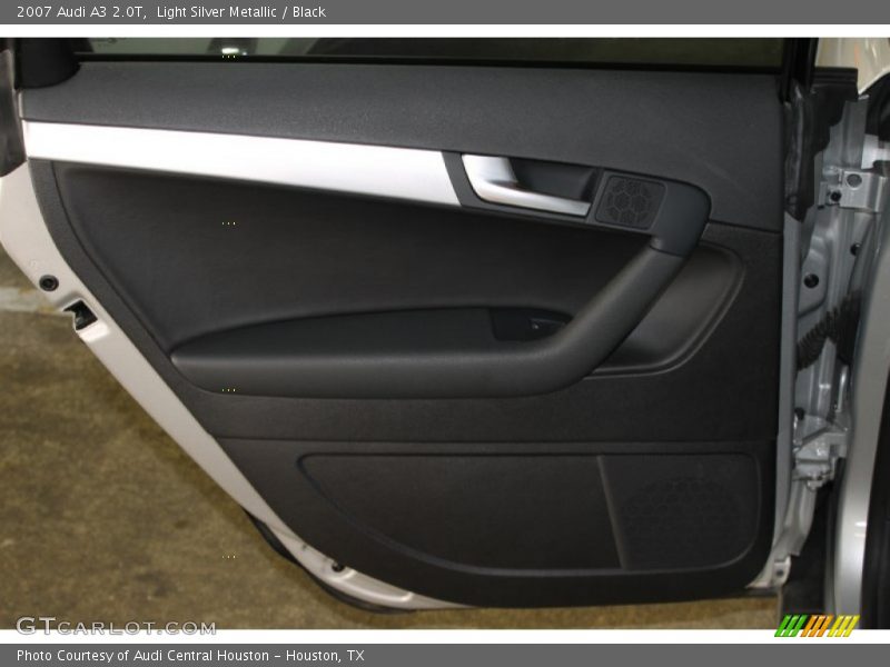 Light Silver Metallic / Black 2007 Audi A3 2.0T