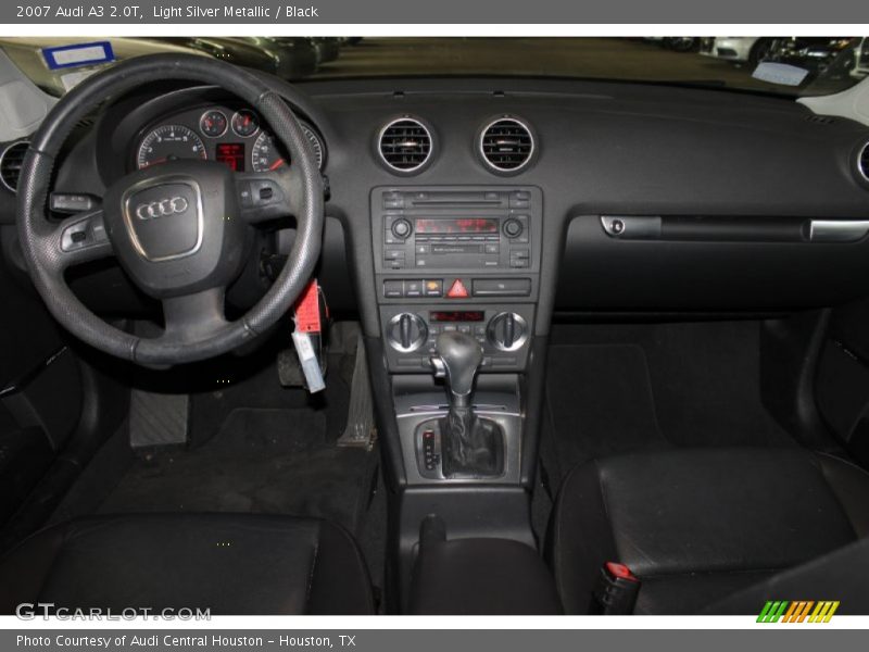Light Silver Metallic / Black 2007 Audi A3 2.0T