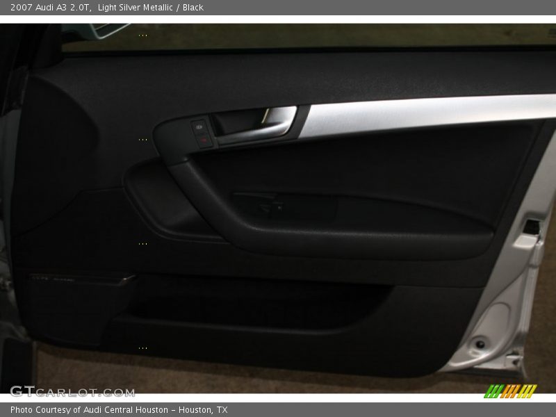 Light Silver Metallic / Black 2007 Audi A3 2.0T