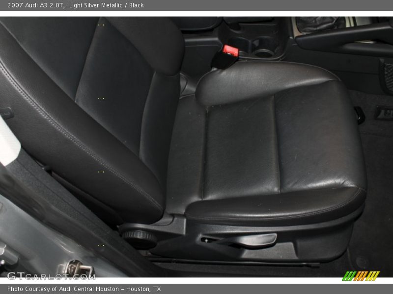 Light Silver Metallic / Black 2007 Audi A3 2.0T