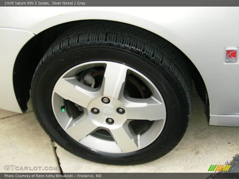 Silver Nickel / Gray 2006 Saturn ION 3 Sedan