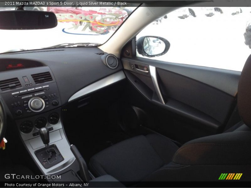 Liquid Silver Metallic / Black 2011 Mazda MAZDA3 s Sport 5 Door