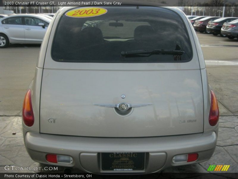 Light Almond Pearl / Dark Slate Gray 2003 Chrysler PT Cruiser GT