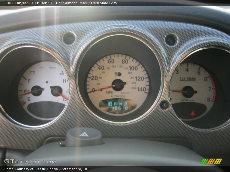 Light Almond Pearl / Dark Slate Gray 2003 Chrysler PT Cruiser GT