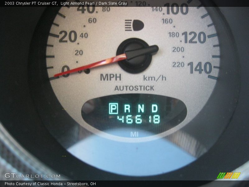 Light Almond Pearl / Dark Slate Gray 2003 Chrysler PT Cruiser GT