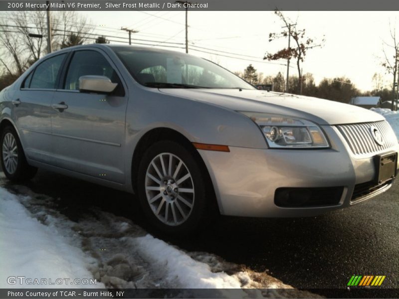 Silver Frost Metallic / Dark Charcoal 2006 Mercury Milan V6 Premier