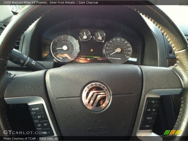 Silver Frost Metallic / Dark Charcoal 2006 Mercury Milan V6 Premier