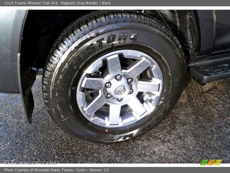 Magnetic Gray Metallic / Black 2014 Toyota 4Runner Trail 4x4