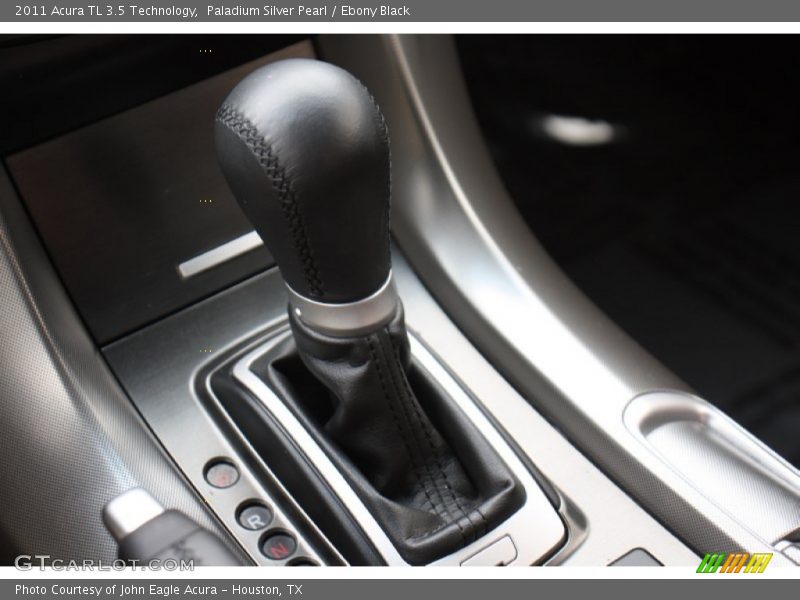 Paladium Silver Pearl / Ebony Black 2011 Acura TL 3.5 Technology