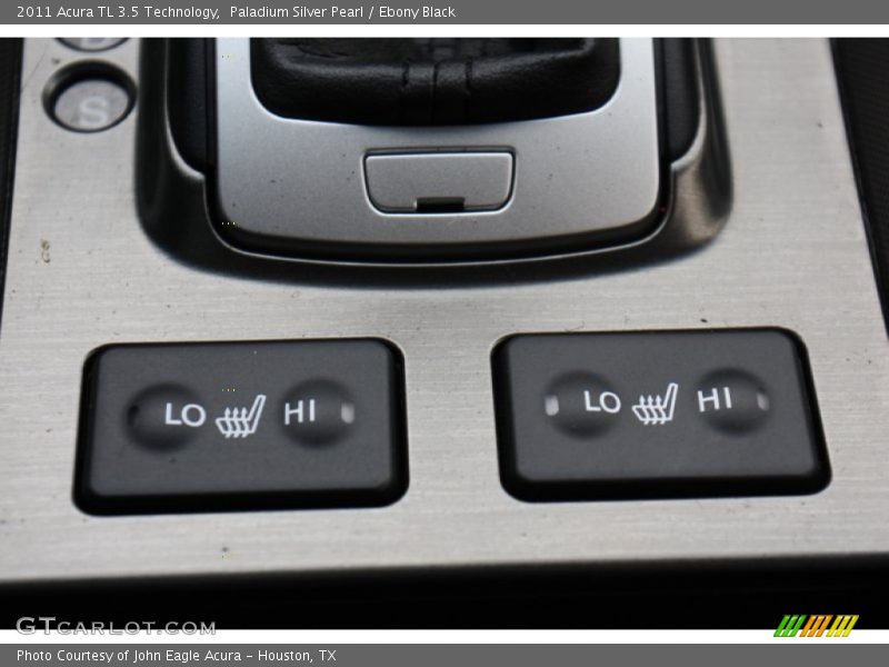 Paladium Silver Pearl / Ebony Black 2011 Acura TL 3.5 Technology