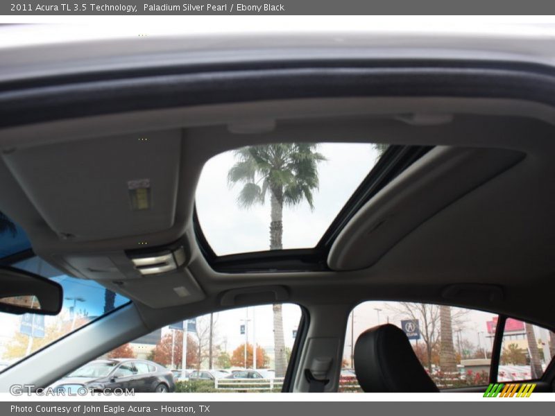 Paladium Silver Pearl / Ebony Black 2011 Acura TL 3.5 Technology