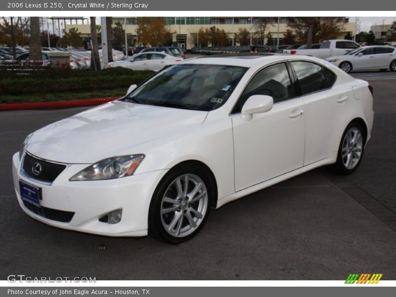 Crystal White / Sterling Gray 2006 Lexus IS 250