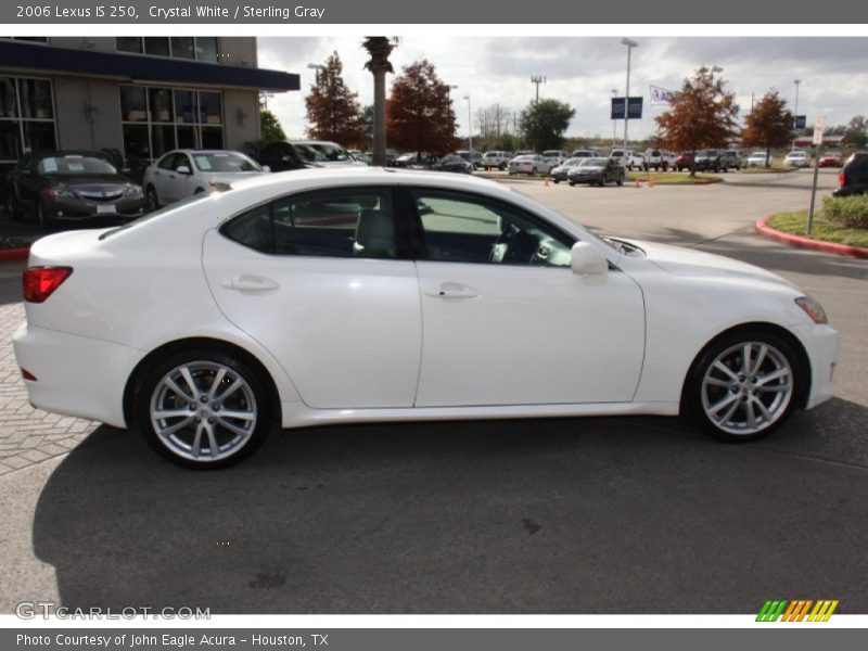 Crystal White / Sterling Gray 2006 Lexus IS 250