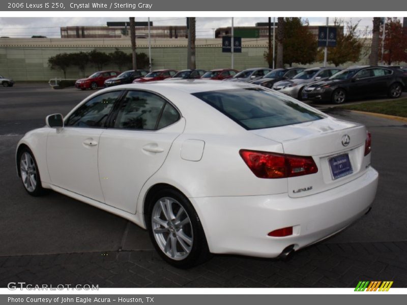 Crystal White / Sterling Gray 2006 Lexus IS 250