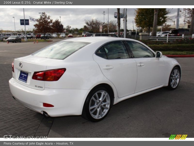 Crystal White / Sterling Gray 2006 Lexus IS 250