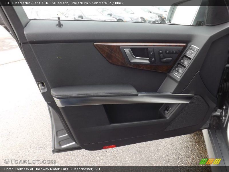 Palladium Silver Metallic / Black 2013 Mercedes-Benz GLK 350 4Matic