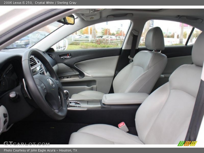Crystal White / Sterling Gray 2006 Lexus IS 250