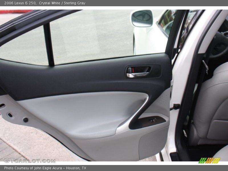 Crystal White / Sterling Gray 2006 Lexus IS 250