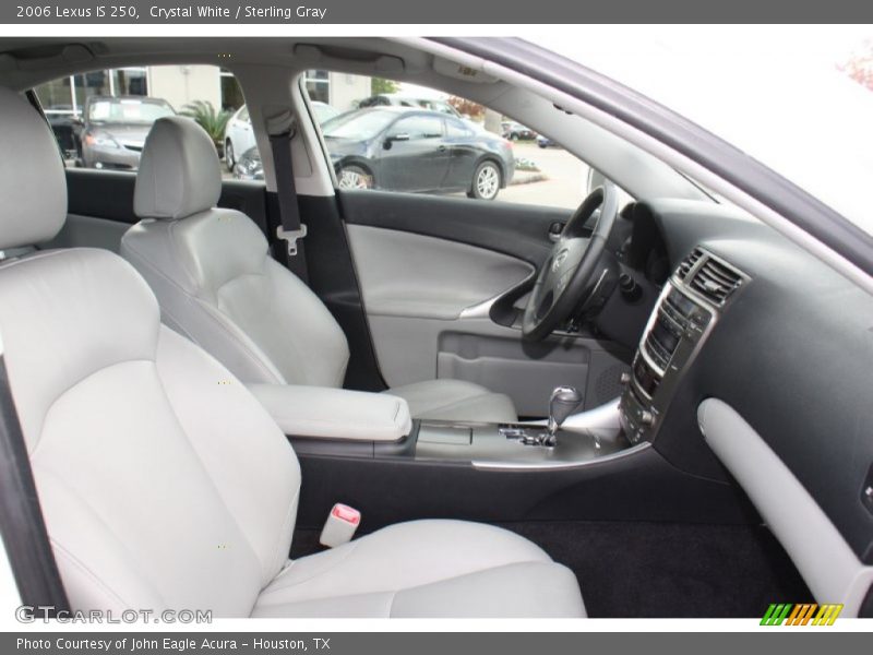 Crystal White / Sterling Gray 2006 Lexus IS 250