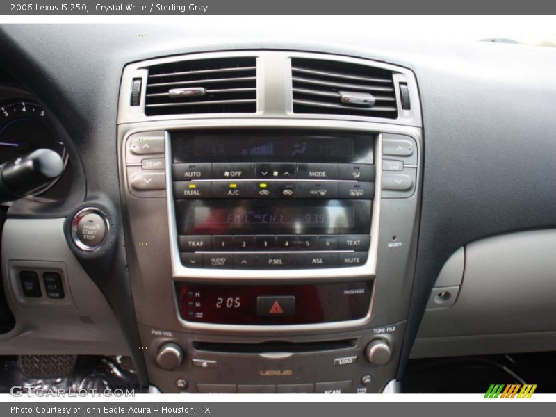 Crystal White / Sterling Gray 2006 Lexus IS 250