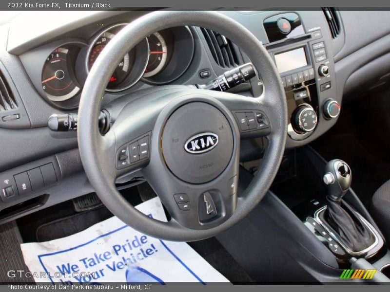 Titanium / Black 2012 Kia Forte EX