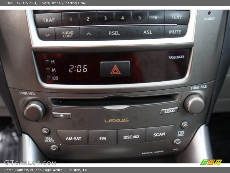 Crystal White / Sterling Gray 2006 Lexus IS 250