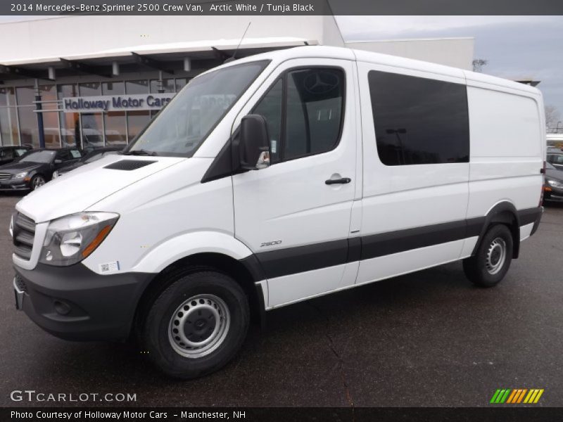 Arctic White / Tunja Black 2014 Mercedes-Benz Sprinter 2500 Crew Van