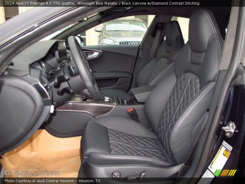 Front Seat of 2014 S7 Prestige 4.0 TFSI quattro