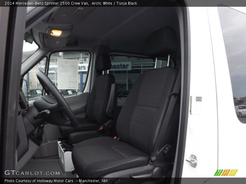 Front Seat of 2014 Sprinter 2500 Crew Van