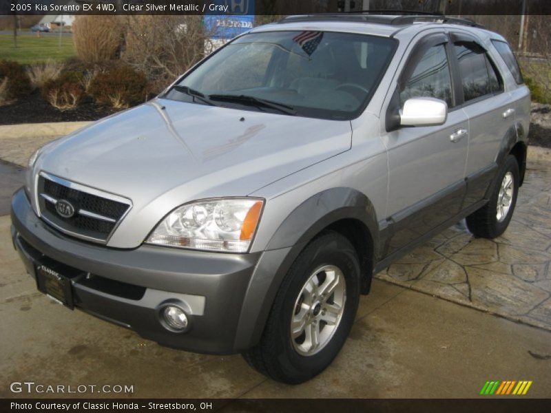 Clear Silver Metallic / Gray 2005 Kia Sorento EX 4WD