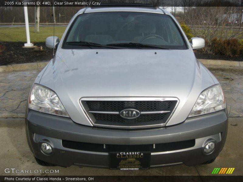 Clear Silver Metallic / Gray 2005 Kia Sorento EX 4WD