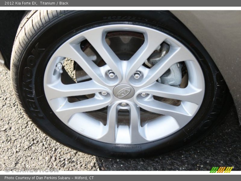 Titanium / Black 2012 Kia Forte EX