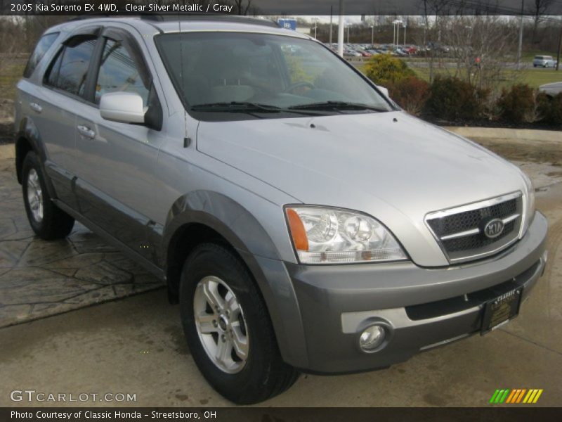Clear Silver Metallic / Gray 2005 Kia Sorento EX 4WD