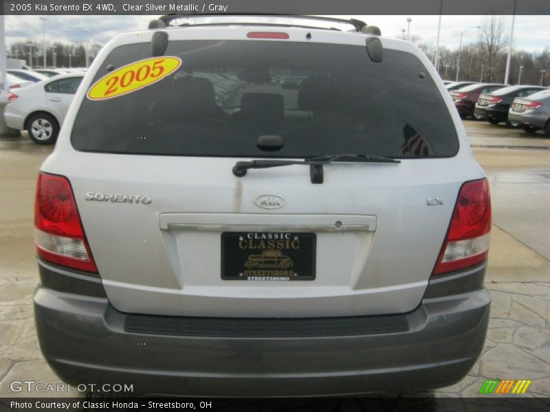 Clear Silver Metallic / Gray 2005 Kia Sorento EX 4WD