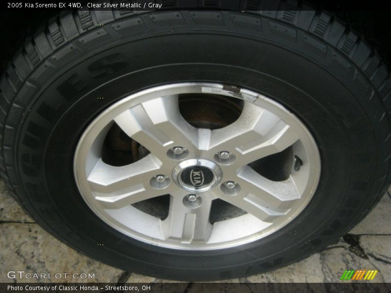 Clear Silver Metallic / Gray 2005 Kia Sorento EX 4WD