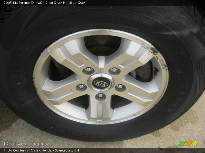 Clear Silver Metallic / Gray 2005 Kia Sorento EX 4WD