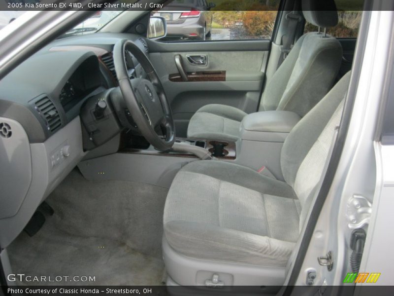 Clear Silver Metallic / Gray 2005 Kia Sorento EX 4WD