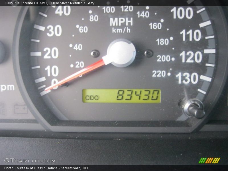 Clear Silver Metallic / Gray 2005 Kia Sorento EX 4WD