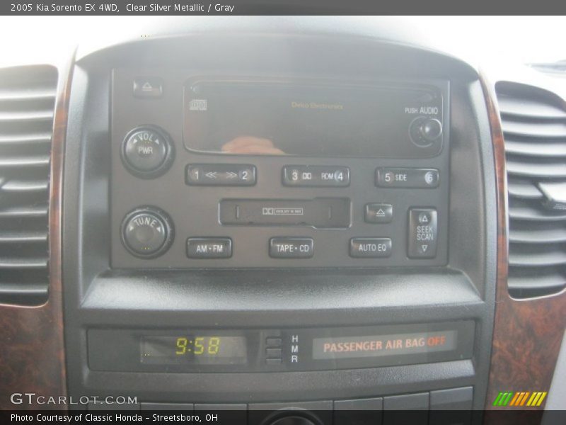 Clear Silver Metallic / Gray 2005 Kia Sorento EX 4WD