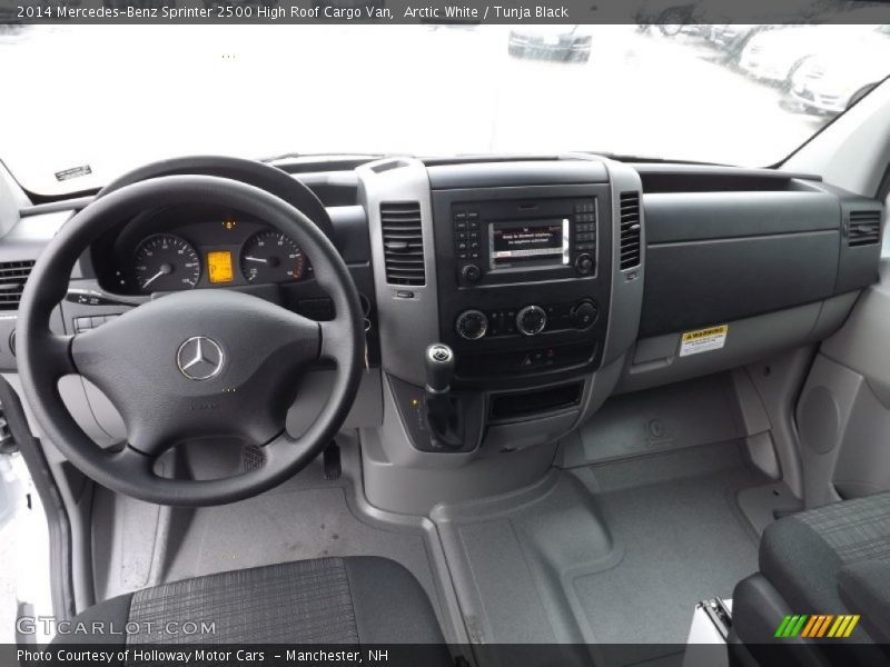  2014 Sprinter 2500 High Roof Cargo Van Tunja Black Interior