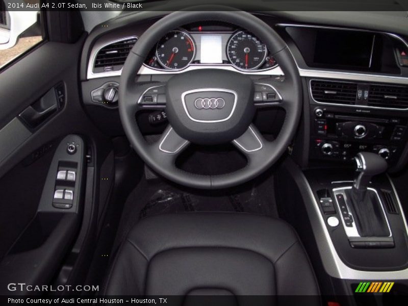 Ibis White / Black 2014 Audi A4 2.0T Sedan