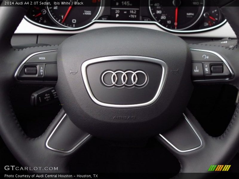 Ibis White / Black 2014 Audi A4 2.0T Sedan