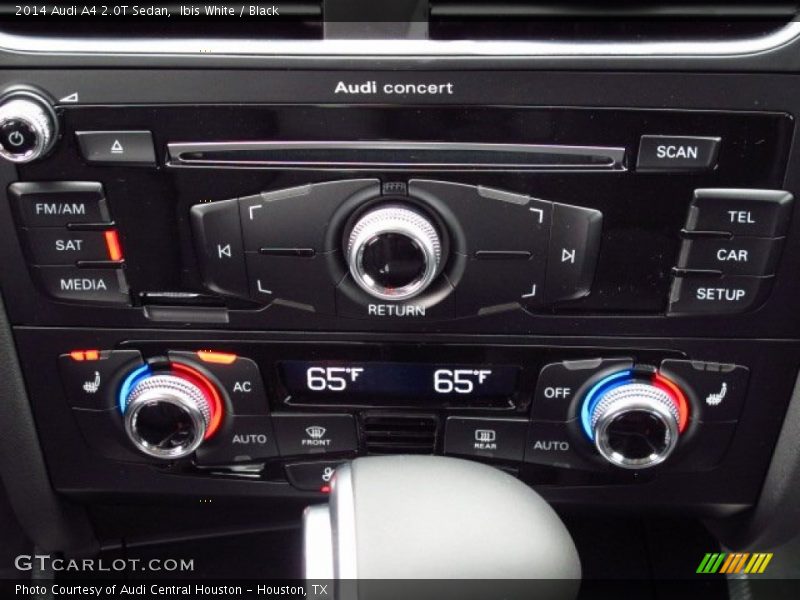 Ibis White / Black 2014 Audi A4 2.0T Sedan