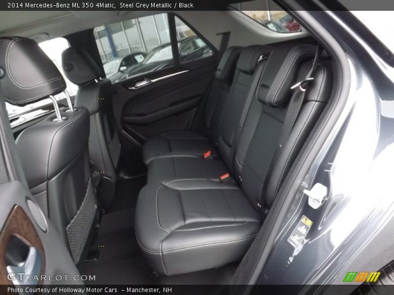 Steel Grey Metallic / Black 2014 Mercedes-Benz ML 350 4Matic