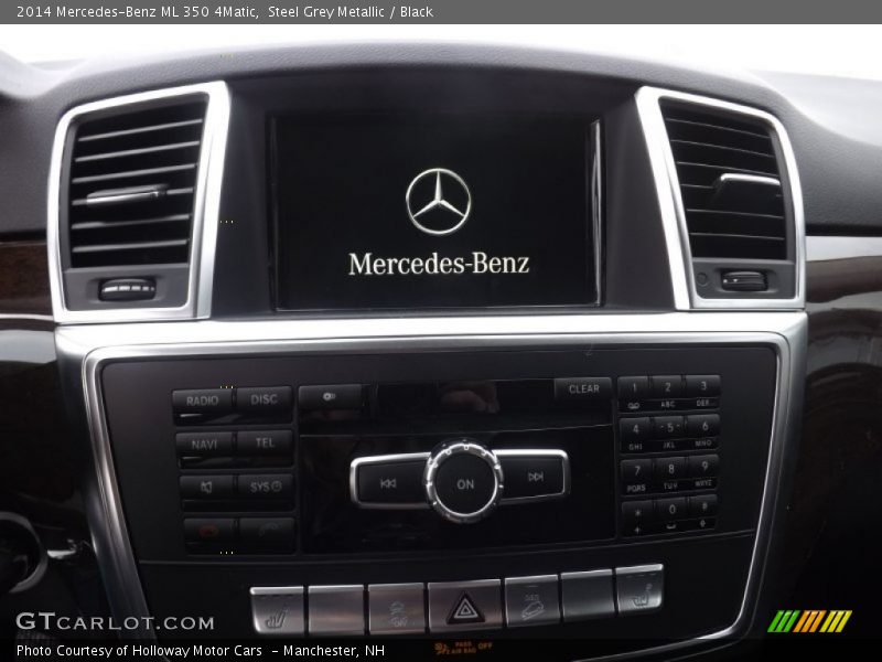 Steel Grey Metallic / Black 2014 Mercedes-Benz ML 350 4Matic