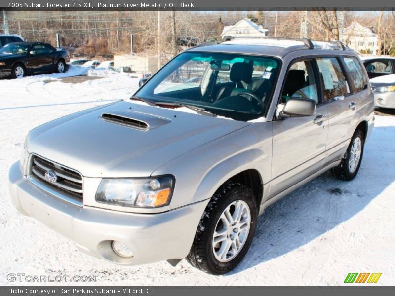 Platinum Silver Metallic / Off Black 2005 Subaru Forester 2.5 XT