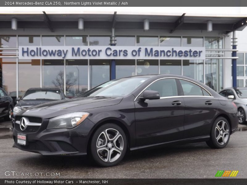 Northern Lights Violet Metallic / Ash 2014 Mercedes-Benz CLA 250