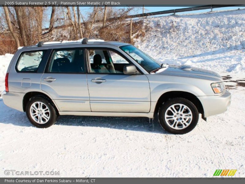 Platinum Silver Metallic / Off Black 2005 Subaru Forester 2.5 XT