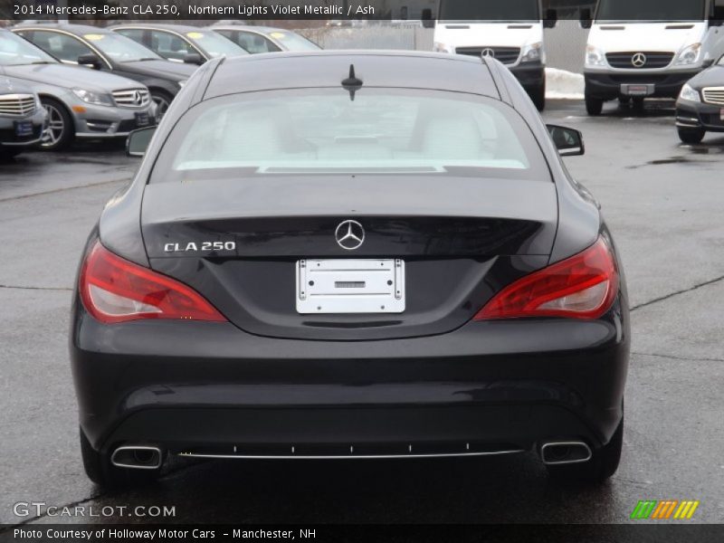 Northern Lights Violet Metallic / Ash 2014 Mercedes-Benz CLA 250