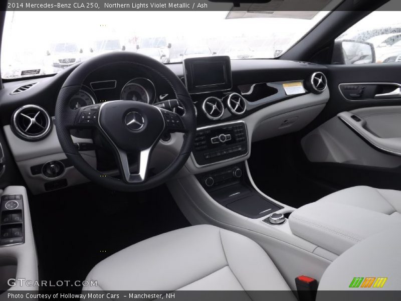Northern Lights Violet Metallic / Ash 2014 Mercedes-Benz CLA 250